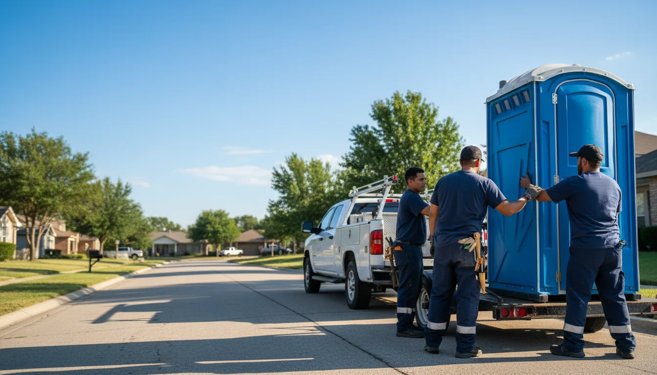 Portable Toilet Rental in Nazareth, TX near me